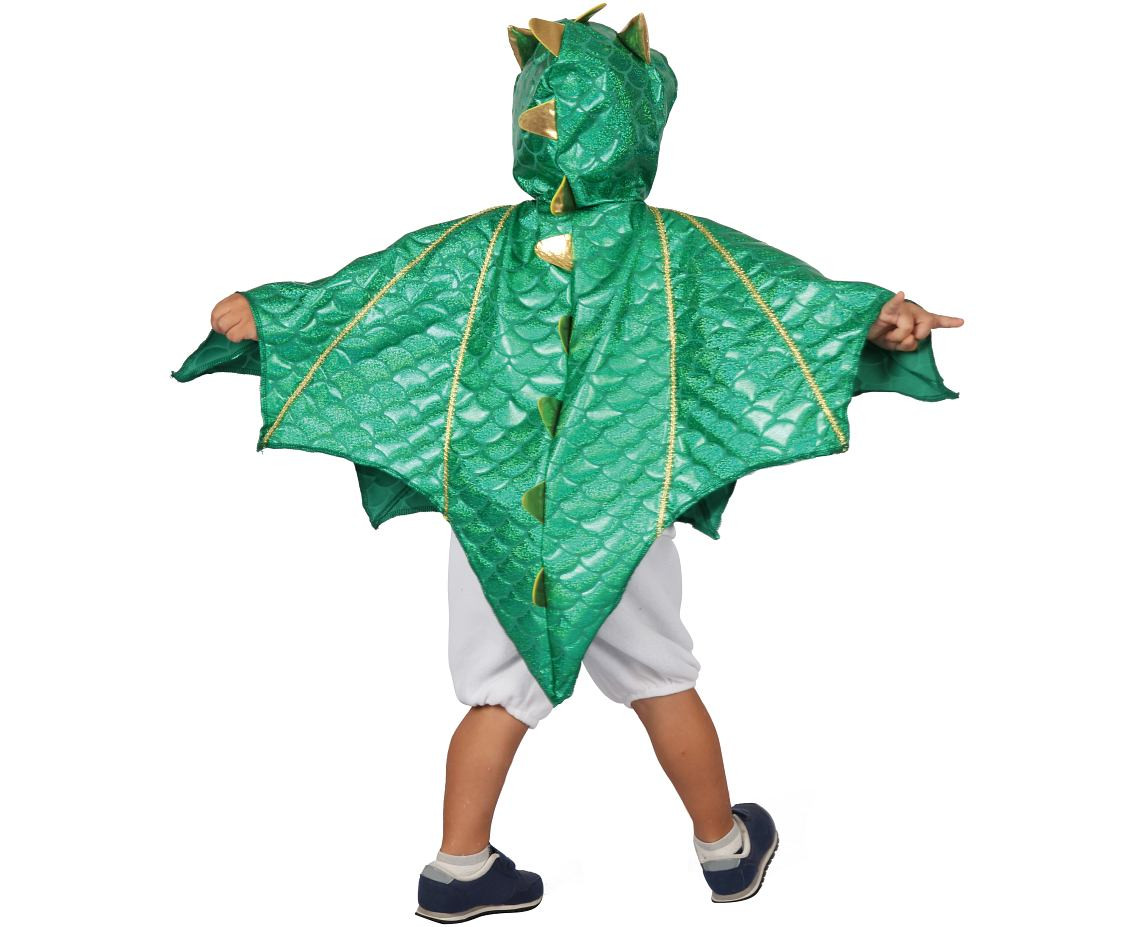 Cape Dinosaur (hooded), size 92/104 cm